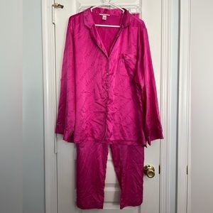 Pink Cheetah Pajamas